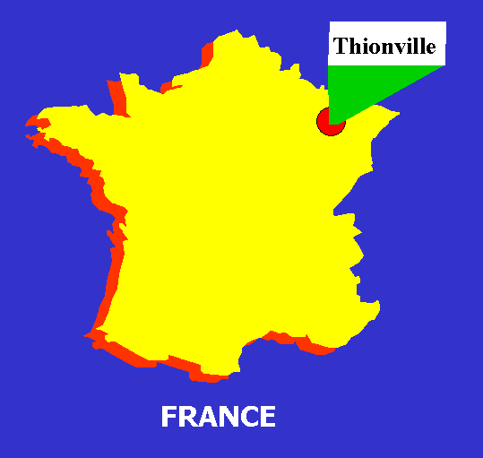 Thionville en France
